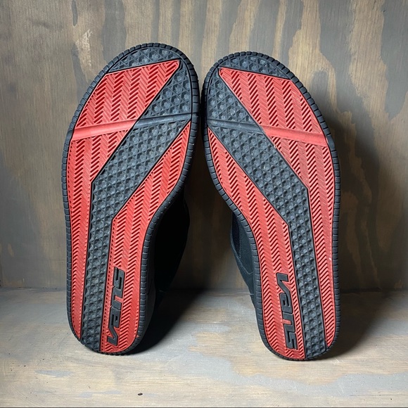 Vans Heenan Skate Shoes Black Red Men's Size 14 - Picture 7 of 9